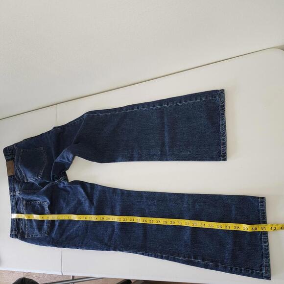 Lauren Jeans Co. by Ralph Lauren Women's Size 8 Dark Blue Bootcut Jeans - Picture 7 of 10